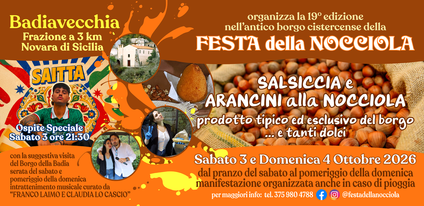 Festa della Nocciola 3 e 4 Ottobre